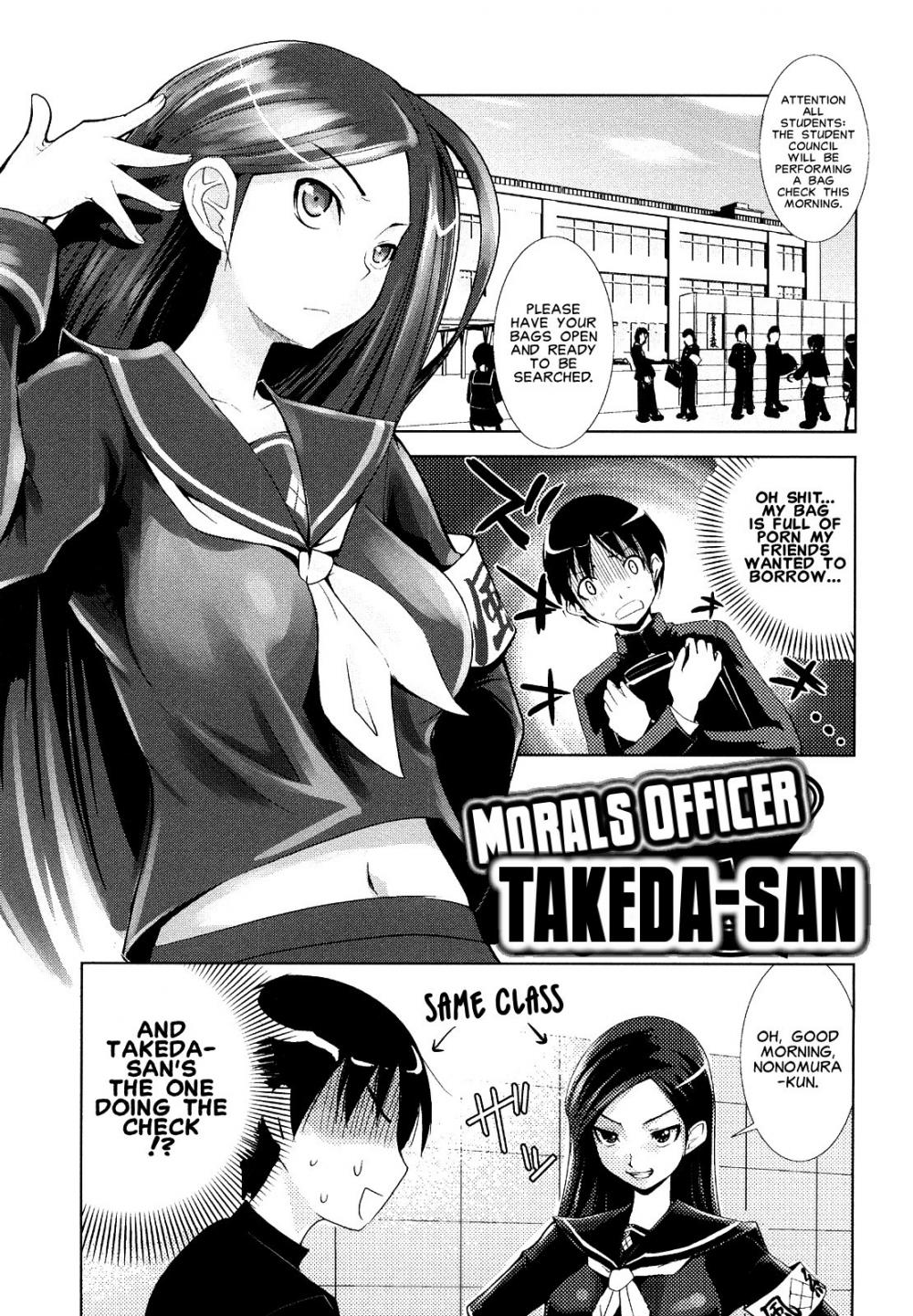 Hentai Manga Comic-Morals Officer Takeda-san-Chapter 1-1